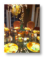 Thanksgiving Table Design by Lifestyles Unlimited Interior Designers